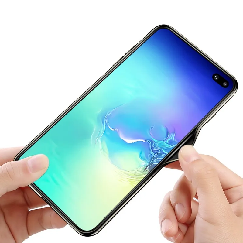 Оргстекло мягкий чехол для телефона из ТПУ по samsung s8 s9 s10 lite pro note 8, 9, 10, телефон защитный чехол Крышка