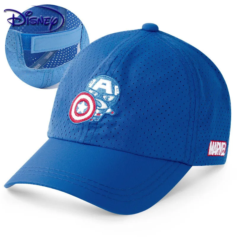 Детские бейсболки disney Marvel, осенне-зимние Утепленные новые детские шапки для мужчин и женщин, шляпа от солнца