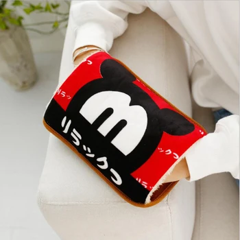 

Cartoon Double Insert Hot Bottle Water Bag Electric Hand Warmers Explosion-proof Hot Water Bottle Charging Hot Water Bag JJ50638
