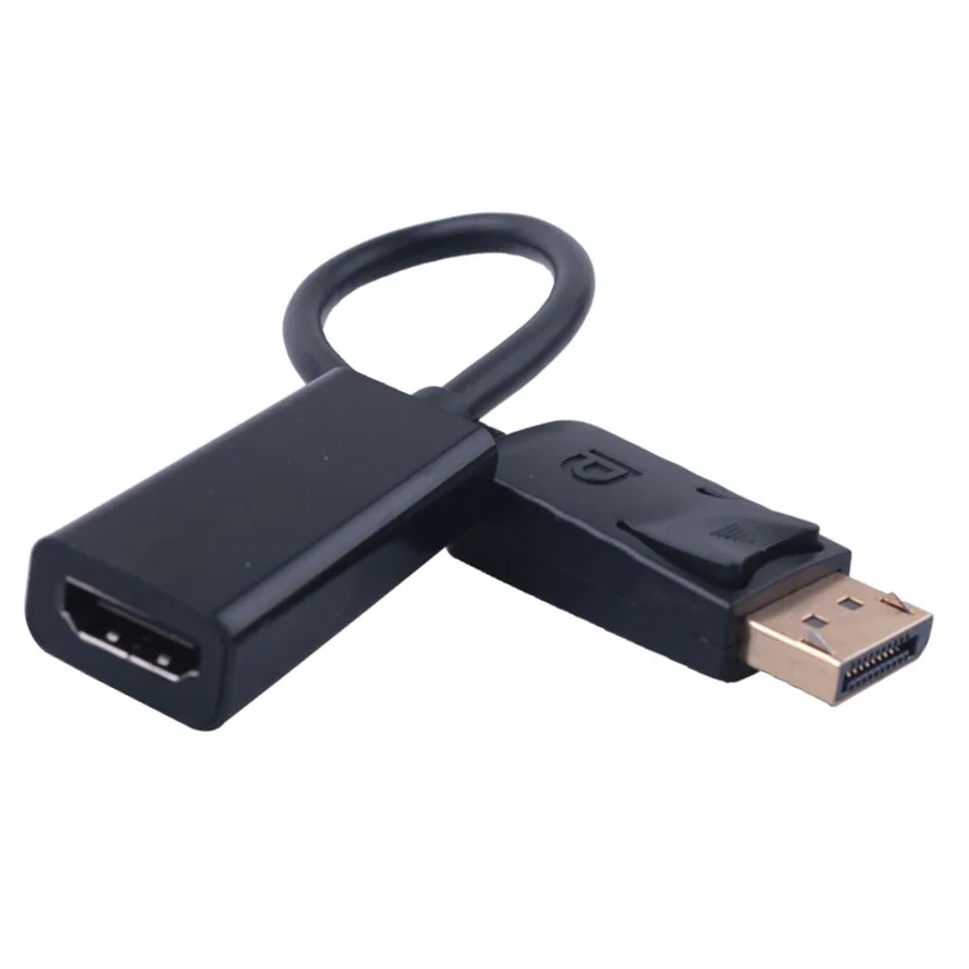 Najtaniej Elistooop męski na żeński dp do HDMI kabel konwertera port wyświetlacza do 1080P HDMI wspornik adaptera 1080P
