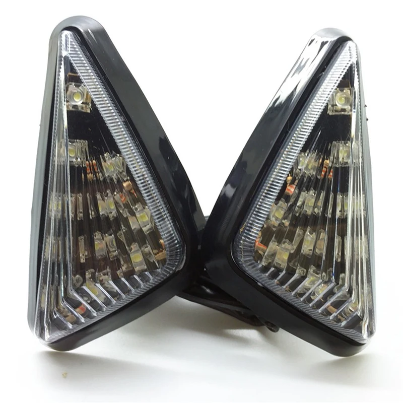 1 пара светодиодный светильник указателя поворота для мотоцикла 3000K индикатор Янтарный супер яркий мигалка мото лампа аксессуары для мотоциклов универсальные