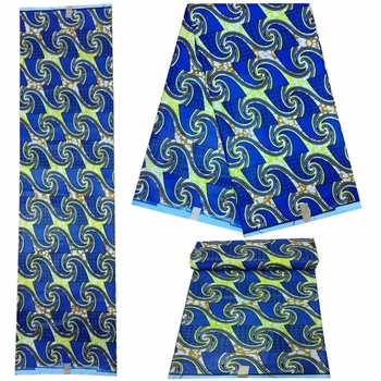 

ankara java wax fabrics High quality 100% cotton print material African print Wax kente fabric for fashion dress 6 yard!DF-4582