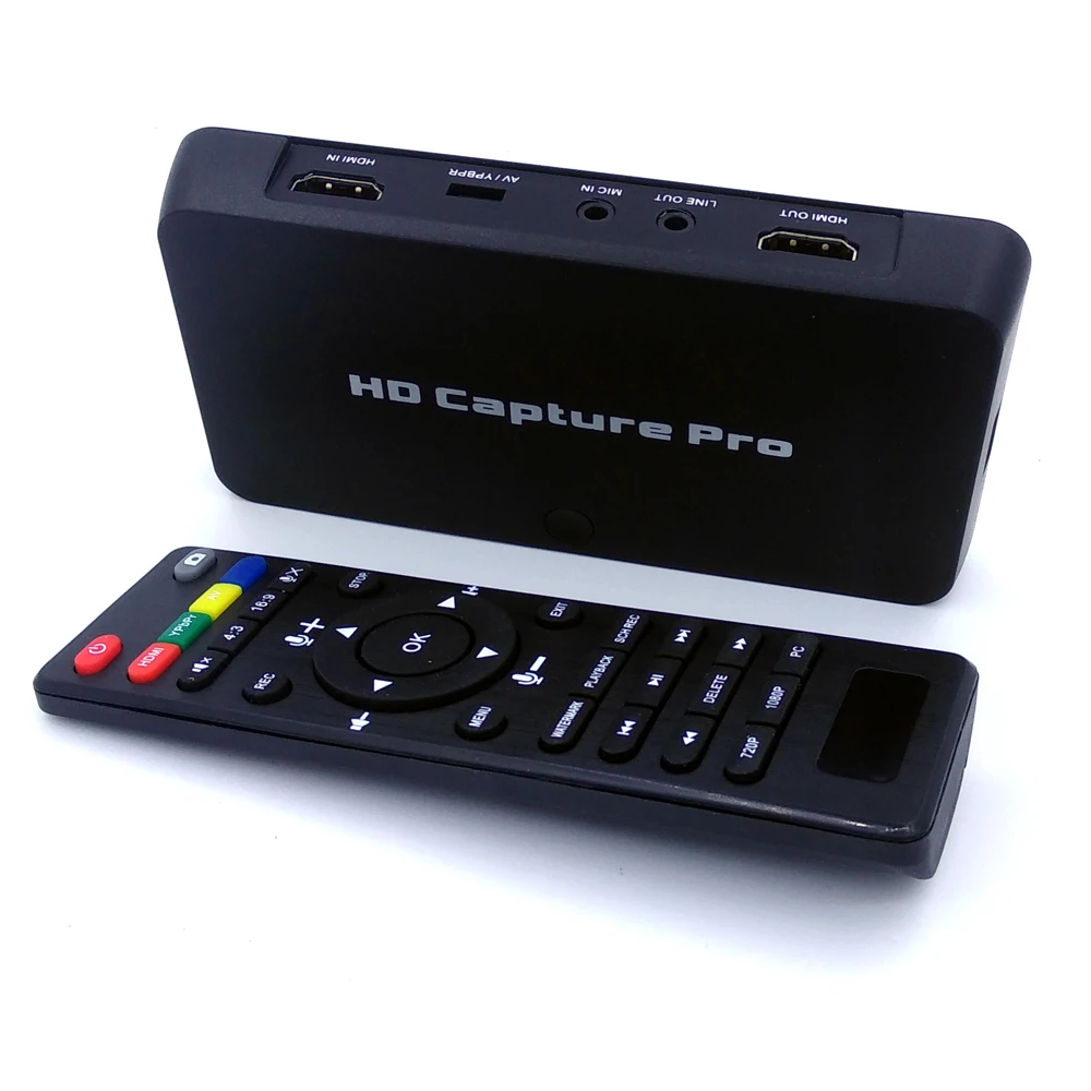 

EzCAP295 HD Capture Pro, record Video at 1080P solution from HDMI/YPBPR to USB Flash disk directly, no pc need PVR, Playback