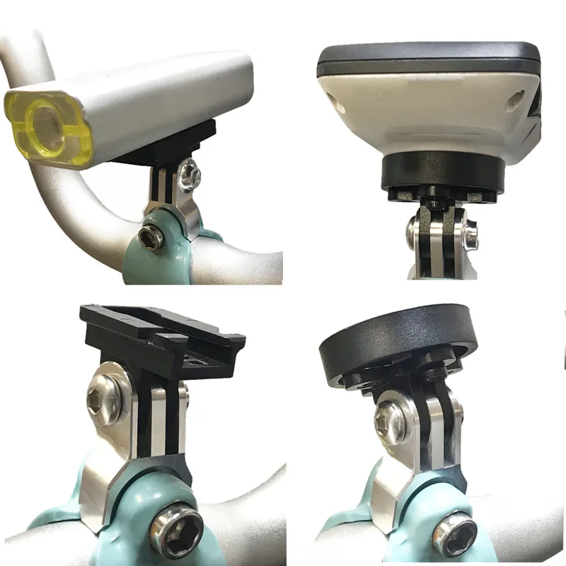 Компьютерное крепление для камеры держатель для Brompton складной велосипедный руль подходит для Garmin Gopro Спортивная камера держатель Аксессуары для велосипеда