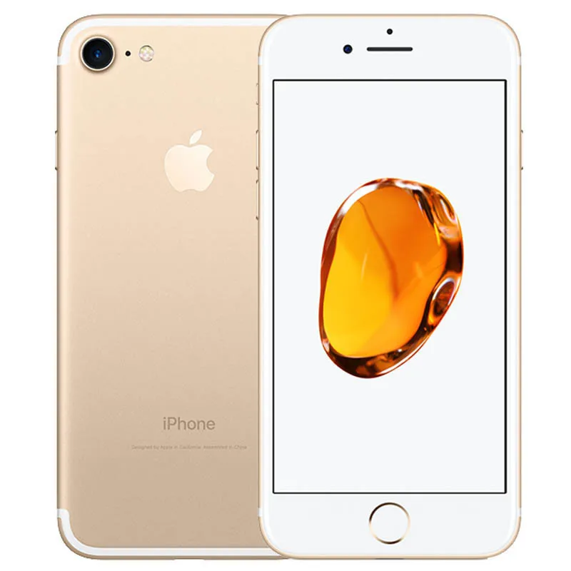 Разблокированный Apple iPhone 7 32G/128G/256G 4," мобильный телефон МП камера IOS 1960mA отпечаток пальца смартфон весь - Цвет: 32g