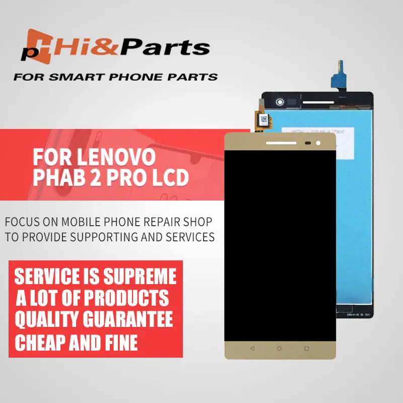 Для Lenovo Phab 2 Pro PB2 PB2-690M PB2-690Y P690 690 ЖК-дисплей и сенсорный экран дигитайзер сборка