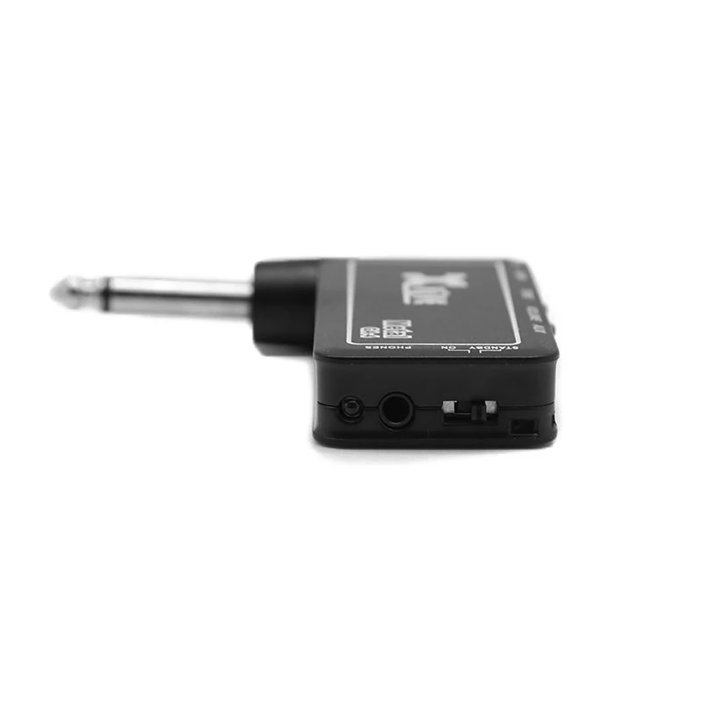 GA4 Metal Mini Portable Guitar Amp Rechargeable Electric Guitar Plug Headphone Amplifier