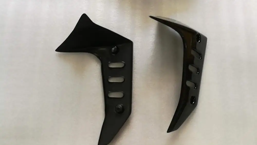 A Pair Motorcycle Fairing Kits For kawaski Z750 2004 2005 2006 2007 side cover ABS Plastic compression Good