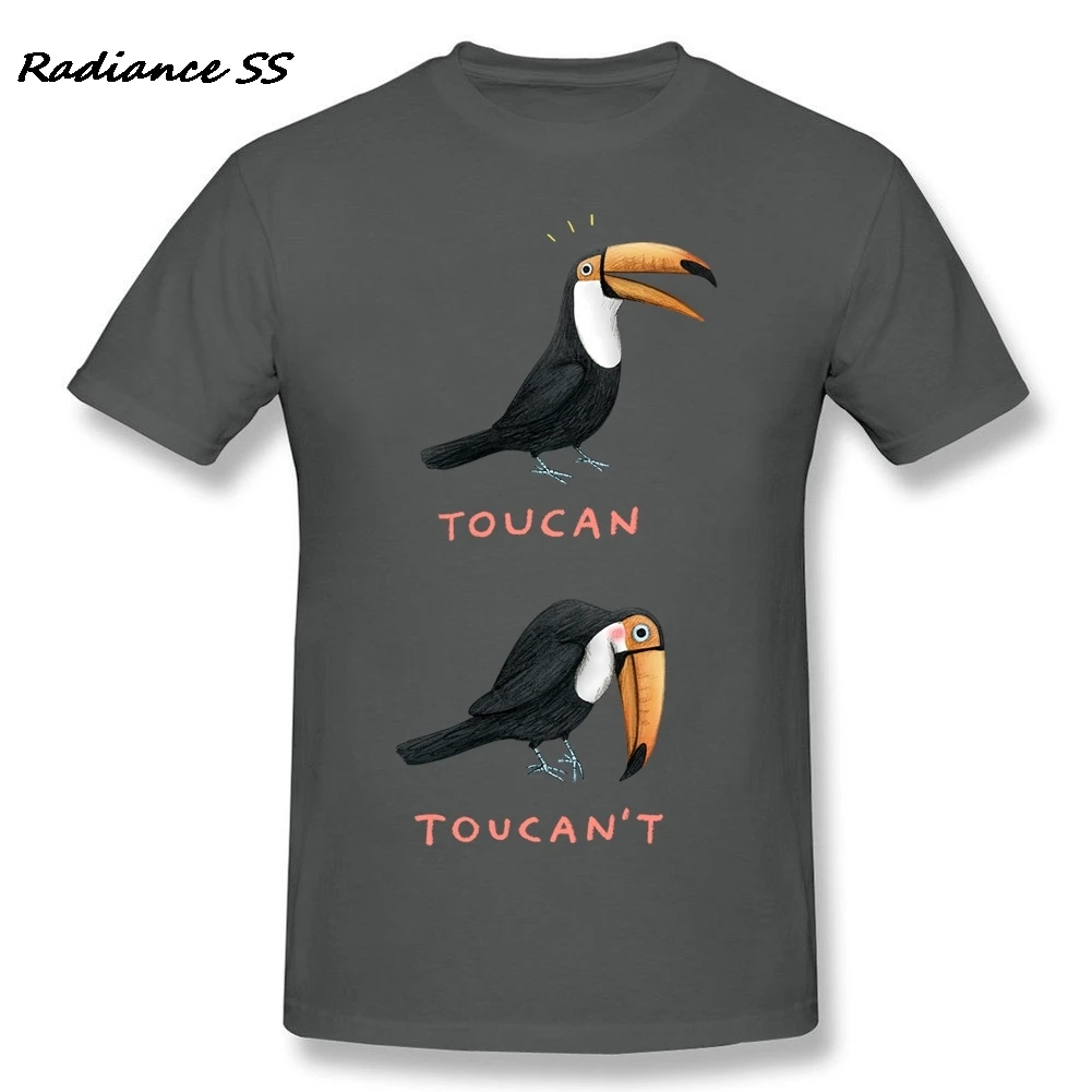 Toucan't мужские футболки с коротким рукавом Новое поступление люксовый бренд s