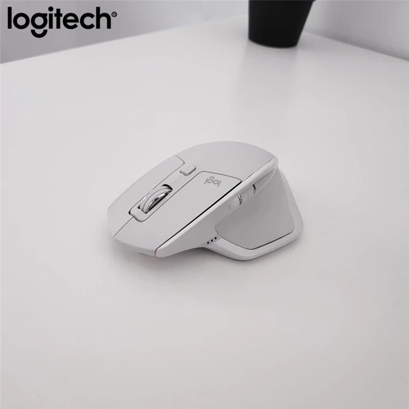 Беспроводная мышь logitech MX Master 3, беспроводная мышь с Bluetooth, Офисная мышь, беспроводная, 2,4G, несколько устройств, эргономичная, Master, 2 s, обновление - Цвет: Master 2S White