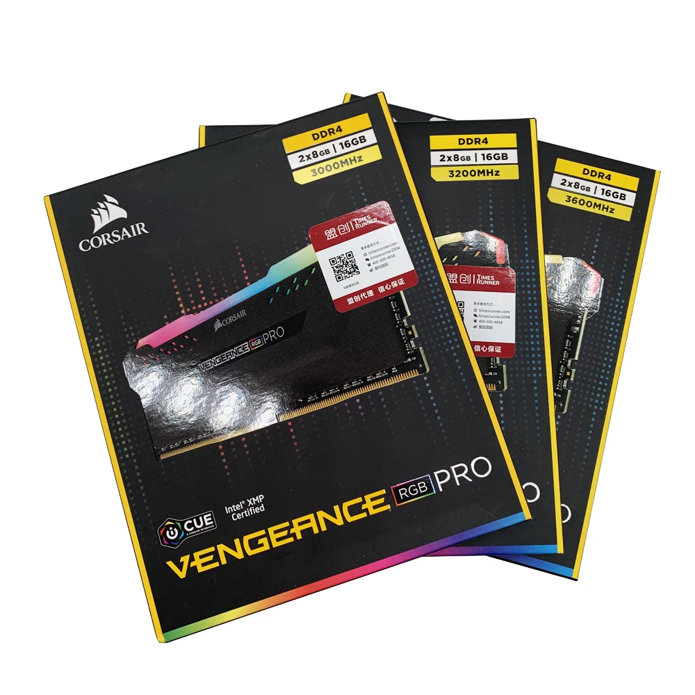 CORSAIR Vengeance DDR4 RGB PRO RAM 2 шт. 16 Гб двухканальная 3000 МГц 3200 3600 DIMM память для настольного