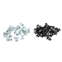 100 шт. короткий компьютерный чехол винты для материнской платы для ноутбука Замена жесткого диска черный