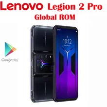 Global ROM Official Original Lenovo Legion 2 Pro 5G Cell Phone Snapdragon888 6.92inch AMOLED 64.0MP NFC 5500Mah 45W Fast Charge