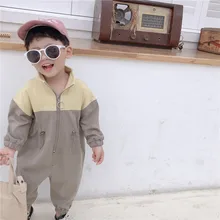 Новое поступление года; комбинезон в стиле пэчворк для девочек и мальчиков; модные детские длинные штаны; years лет