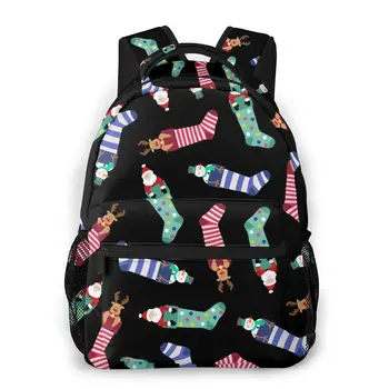 

OLN Backpack Women Shoulder Bag For Teenage Girls Christmas Present Illustration Bagpack Female Ladies School Backpack