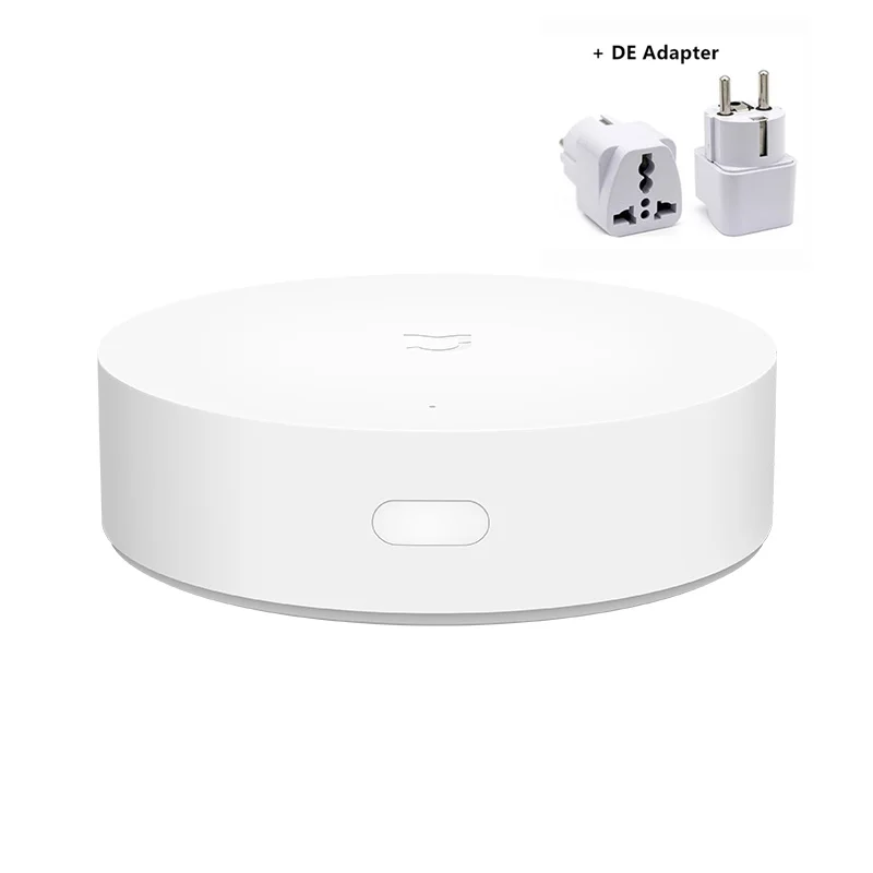 Add DE Adapter mi jia смарт-шлюз ZigBee wifi Bluetooth сетчатый концентратор голосовой пульт дистанционного управления многомодовый шлюз концентратор для Xiao mi умный дом - Цвет: Add DE Adapter