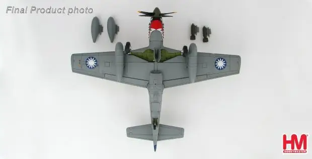 Хобби мастер P-51C Мустанг китайские ВВС 32-я команда 1945 1/48 литье под давлением модель самолета