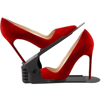 

AFBC 10Pcs Shoe Slots Organizer Adjustable Shoe Stacker Double Deck Shoe Rack Holder for Closet Organization Home Yoga Studio