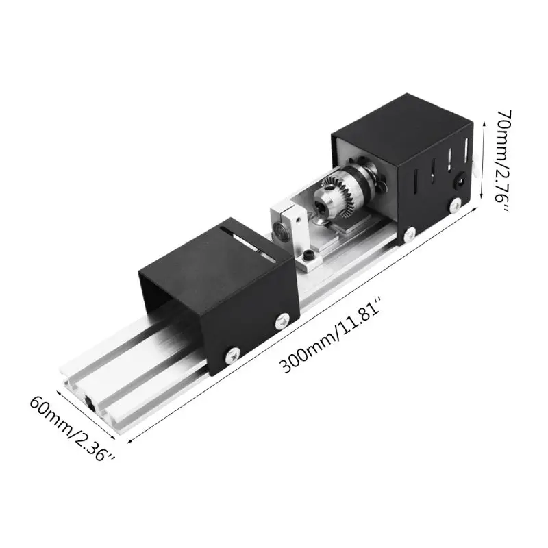 США/ЕС Plug Мини токарный станок с ЧПУ фрезерный станок бисер DIY деревообрабатывающий резец
