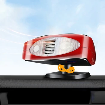 

Car Heater That Plugs Into Cigarette Lighter Fast Heating 2 in 1 Car Defroster Cooling Fan with Lighting Function