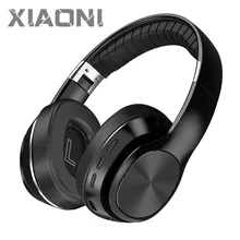 HiFi Wireless Headphones Bluetooth Foldable Headset Support TF Card FM Radio Bluetooth AUX Stereo Headset With Mic Deep Bass