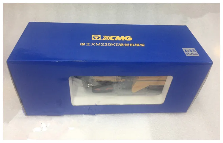 Коллекционная модель из сплава 1:35 XCMG XM220K2 строгальный станок Инженерная техника грузовик строительная техника литая игрушка модель украшения