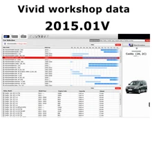 Versão mais recente atualização vívida dos dados da oficina para 2015.01 para o software de reparação da coleção do software de reparação automóvel 80gb hdd link de download