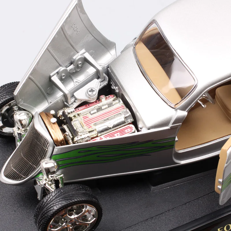1/18 весы классика старый ретро 1933 модель ford B Coupe тип 18 Tudor литые автомобили металлическая модель игрушечный автомобиль для детей коллектор