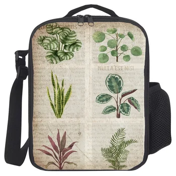 

Tropical Plants Cooler Bag Students School Food Bag Boys Girls Lunch Bag Women Men Lunch Box Best Gift