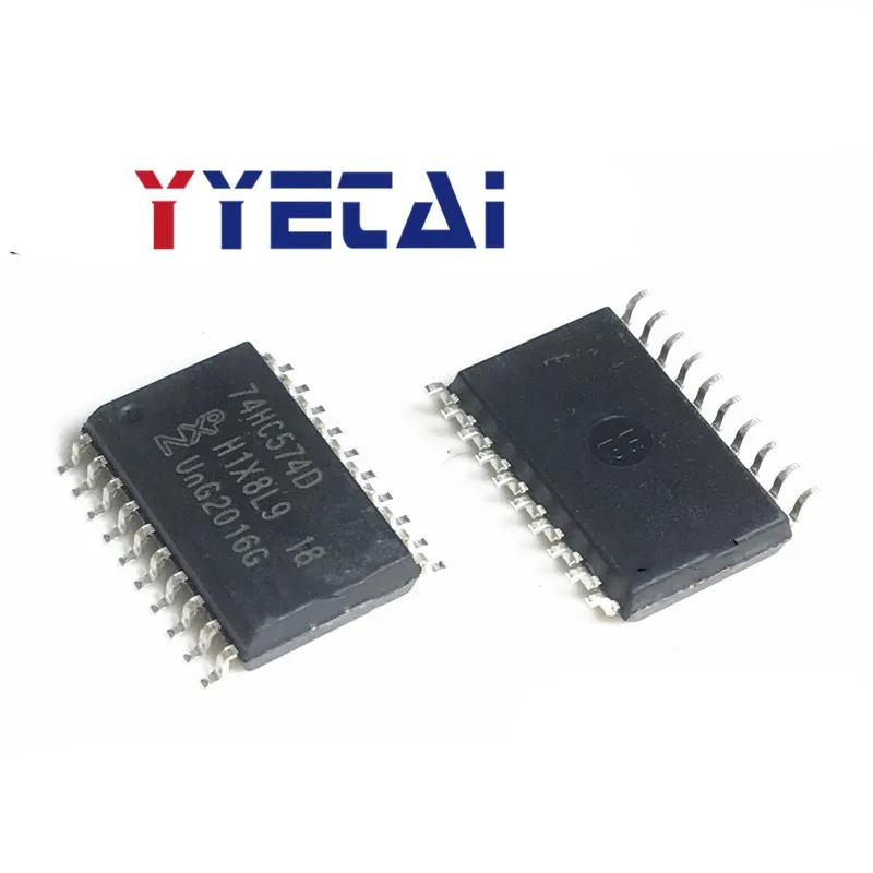 

TAI 20PCS Brand new original 74HC574D SOP20-7.2MM wide body digital logic chip