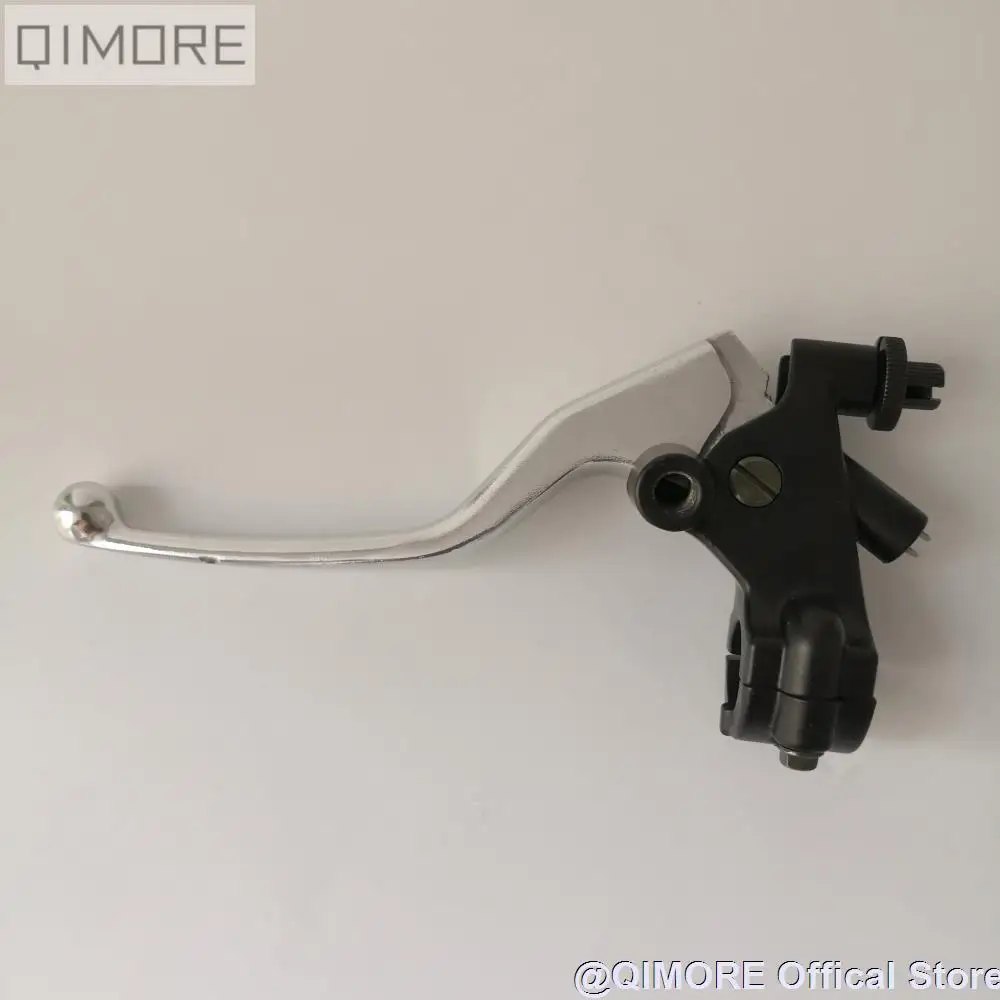 Left Clutch Lever Assembly with Perch (with new type chrome lever, M10