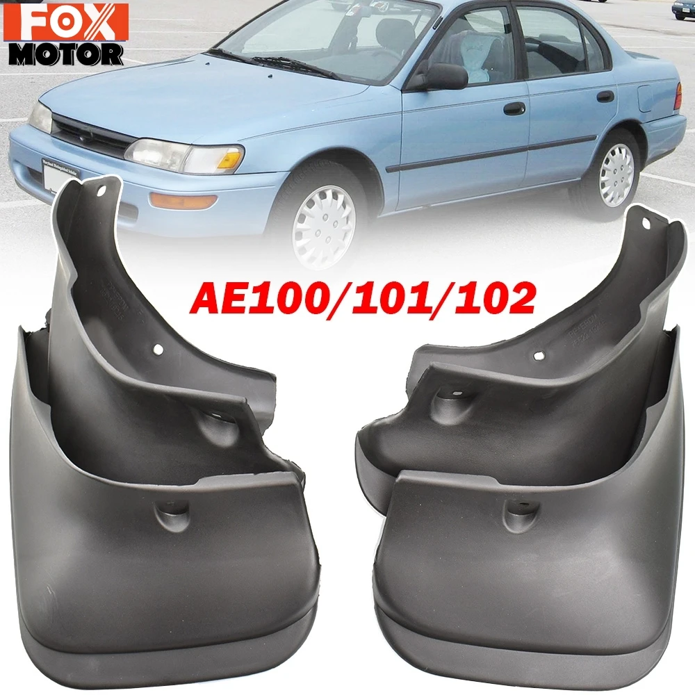 Набор для Toyota Corolla Седан AE101 AE102 Æ100 1992 1999 Брызговики Брызговик 1993 1994 1995 1996 1997
