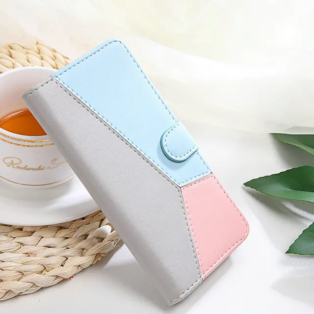 Redmi6 Redmi 6 6A A6 Flip Case Leather Geometric Wallet Shell for Funda Xiaomi Redmi 6A Case Redmi 6 A Phone Cover Shockproof 