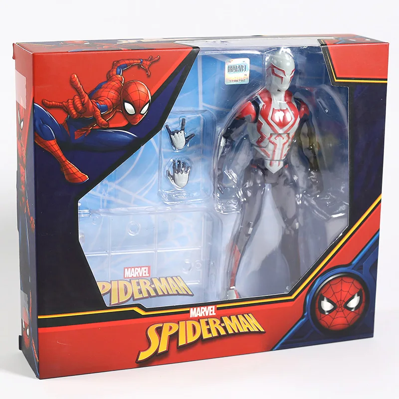 Marvel Человек-паук Питер Паркер Miles Morales Gwen Stacy человек паук 2099 ПВХ фигурка Коллекционная модель игрушки