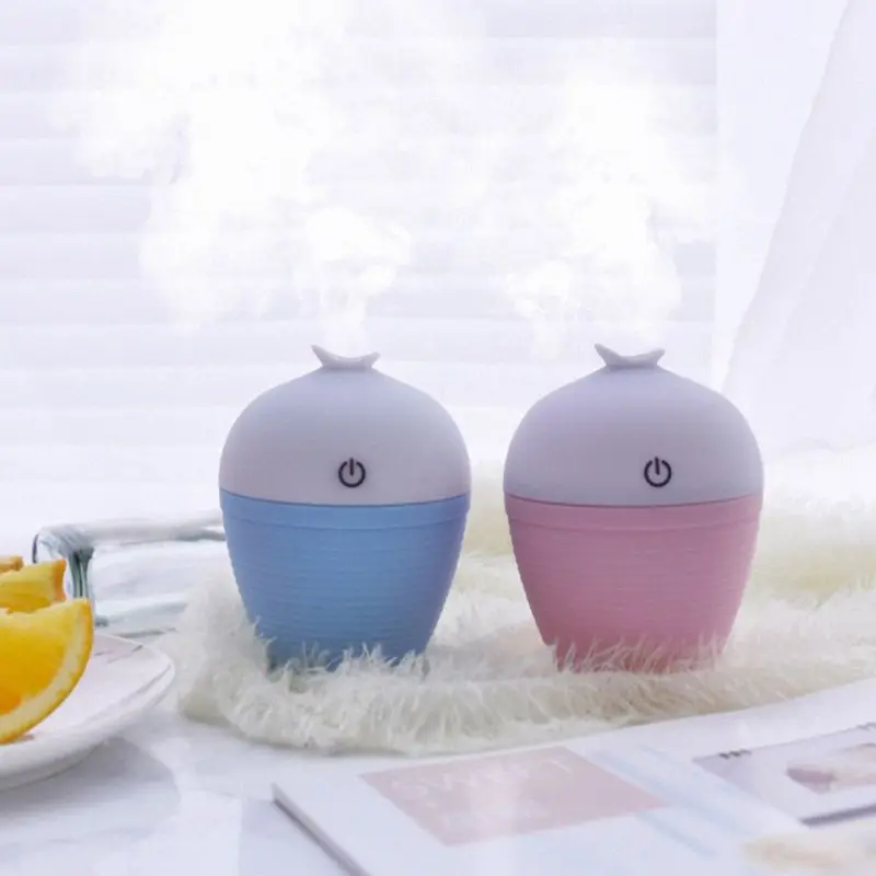 

120ml Cute Wish Bottle Ultrasonic Desktop USB Mini Office Home Bedroom Air LED Humidifier