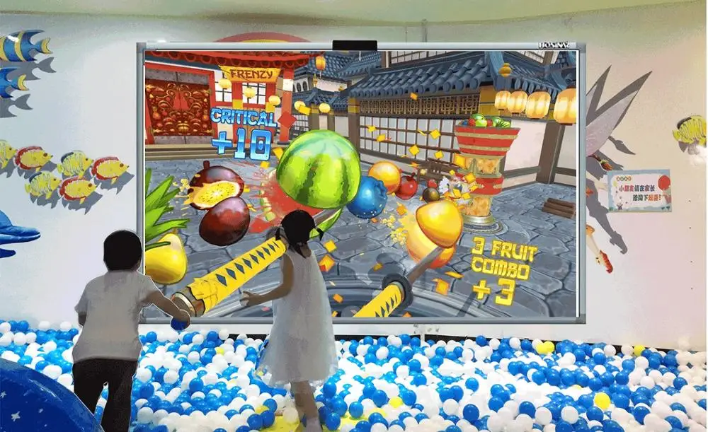 Interactive Wall Games Projection Software for