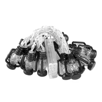 

3m 30 LEDs Mini Kerosene String Light Fairy Lantern Party Holiday Home Patio X4YD