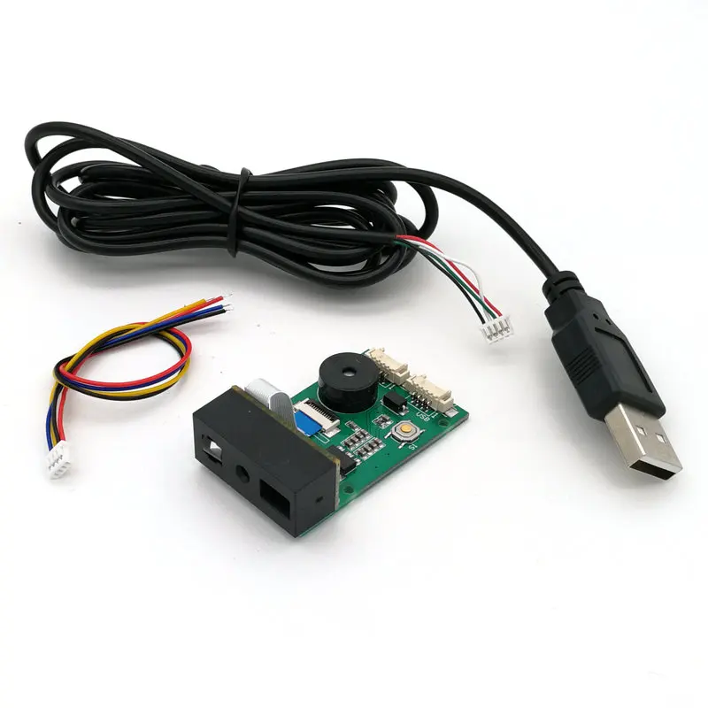 Lettore del modulo scanner codice Qr per scanner di codici a barre USB UART GM67 1D 2D - immagine 5