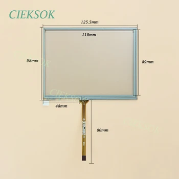 

5.6 inch Touch Navigator ST-05601 4 Wire Resistance Touch Panel for Replacement GPS Digitizer 125.5x98mm 126*98mm