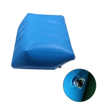 

Travel Office Home Inflatable Leg Pillow Cushion PVC Lightweights Portable Foot Rest Relaxing Sleeping Knee Support Pain Relief
