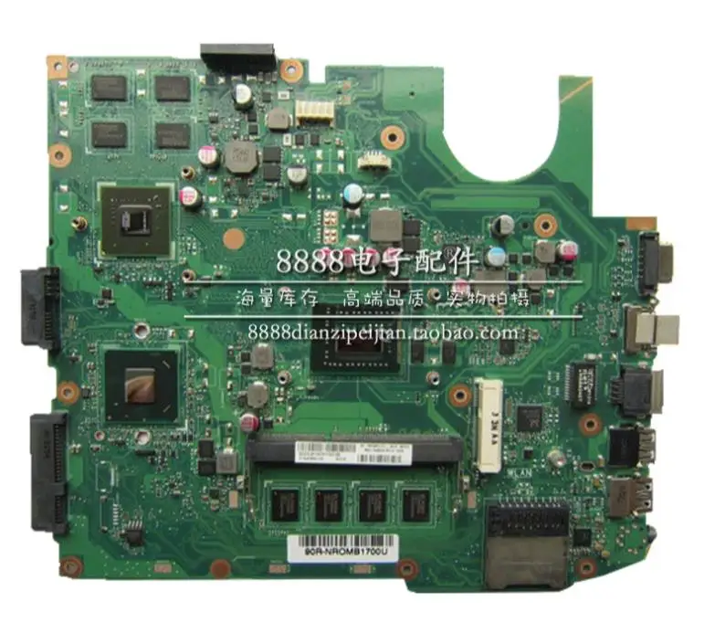 

X45VD Laptop motherboard REV:3.0 with I3 cpu 4G RAM Full test