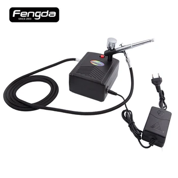 

Fengda airbrush compressor AS-200BEK makeup set 12V cake decoration