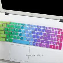 15 17 дюймов клавиатура протектор Силиконовый кожного покрова для acer Aspire ES1-523 ES1-523G ES1-533 ES1-572 F5-521 E5-573 E5-573G-59LG