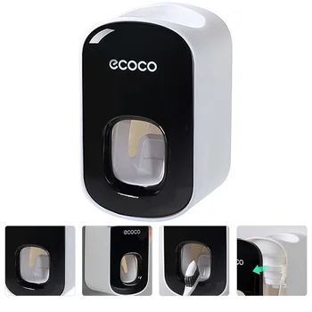 

Automatic Toothpaste Double Squeezer Practical Wall-mounted Toothpaste Rack