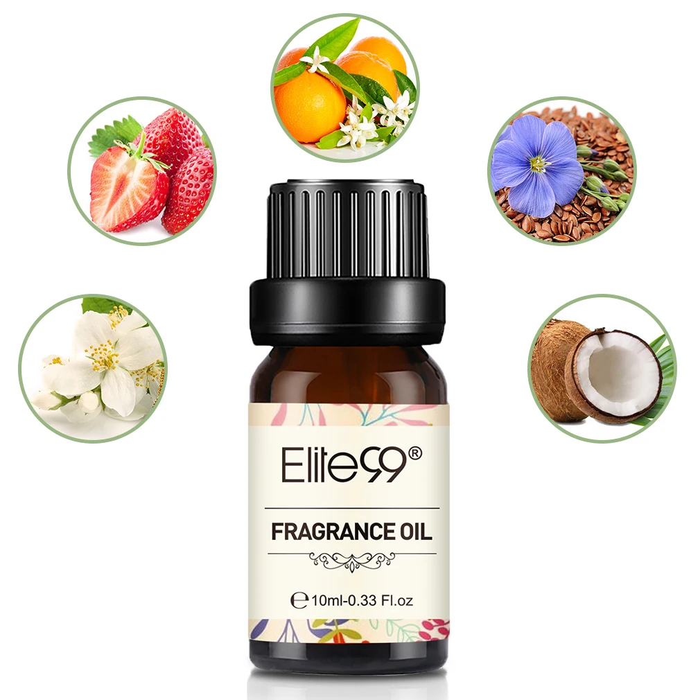 Elite99 10ml Black Opium 100% Pure Fragrance Oil Sandalwood Flower Fruit Essential Oil For Aromatherapy Diffuser Fresh Air-1