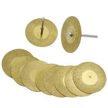 Best Offers 10Pcs/set 16-60mm Diamond Grinding Wheel Circular Cutting Grinding Disc Diamond Discs for Drill Fit Rotating Tool LB88 Best Offers 10Pcs/set 16-60mm Diamond Grinding Wheel Circular Cutting Grinding Disc Diamond Discs for Drill Fit Rotating Tool LB88