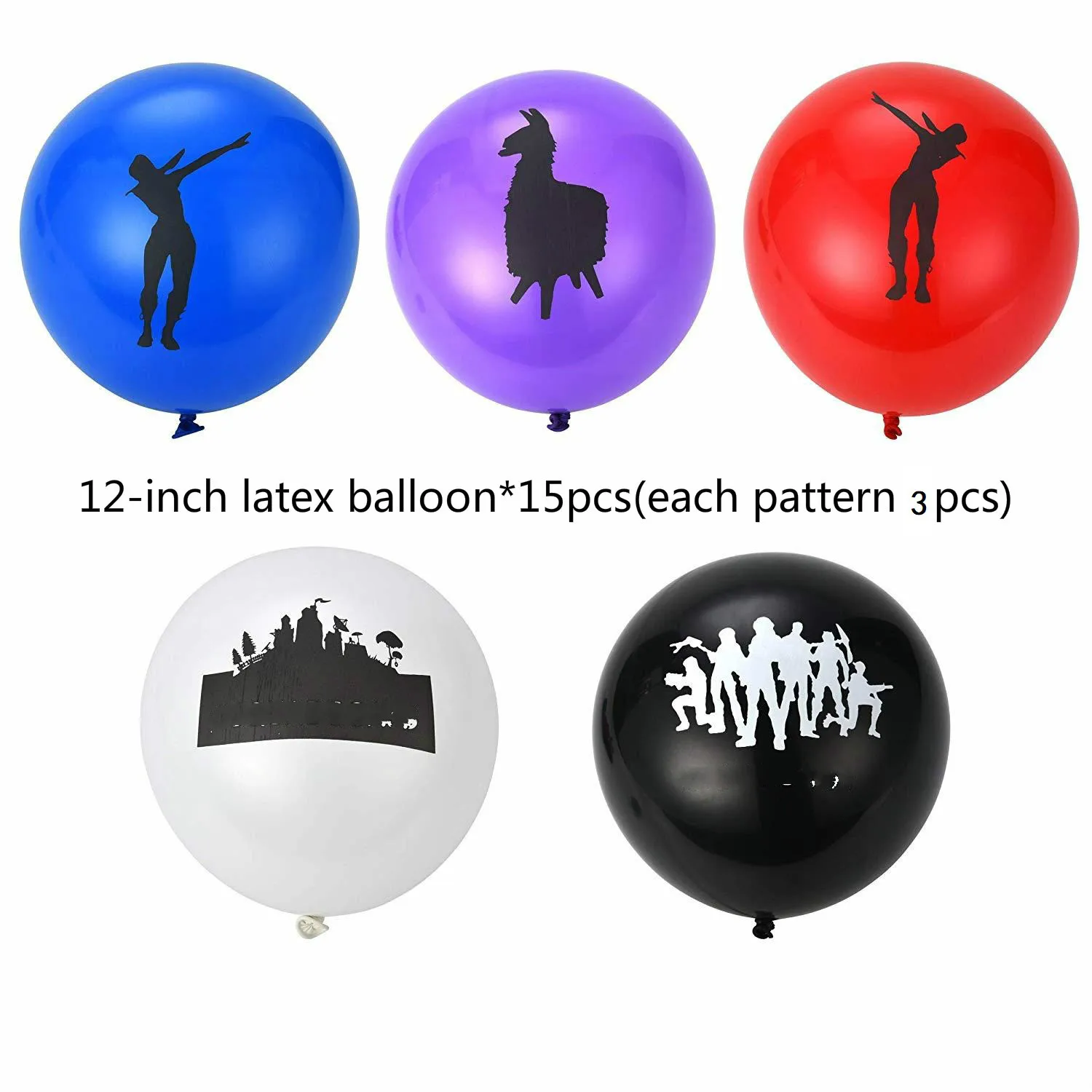 15pcs balloons Альпака Фольга Воздушный шар Альпака Бантинг флаги Свадебные украшения гелий украшение шариками ребенок взрослый для свадьбы или «нулевого дня рождения» балон игрушка - Цвет: 15pcs balloons