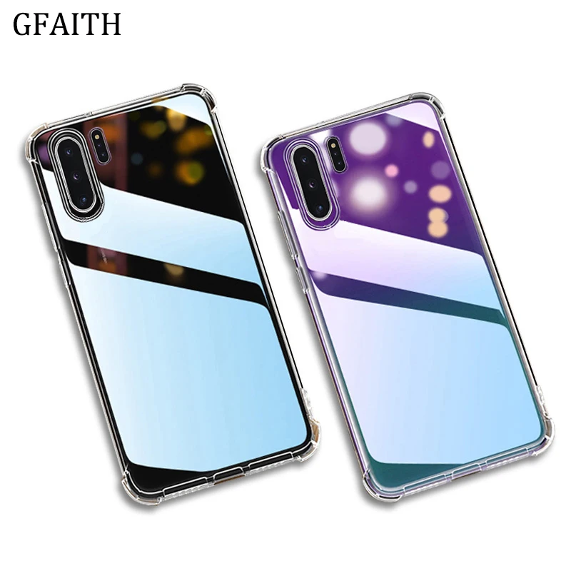 

GFAITH For Samsung Galaxy Note 10 Plus Case Official Original Clear Shockproof Cover For Samsung Note 10 Airbag Case