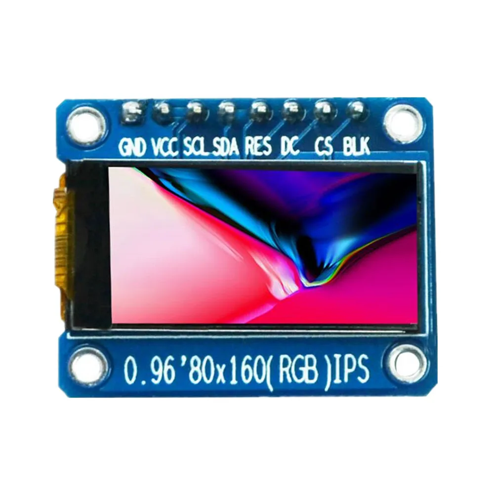 7pin HD IPS 0.96 inch TFT display module 3.3V SPI interface LCD screen 80*160 st7735 | Компьютеры и офис