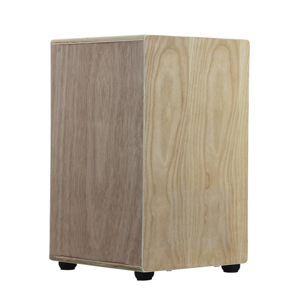 Деревянный Cajon Box коричневый барабан Ручной Ударный инструмент из березовой древесины с регулируемыми струнами сумка для переноски для взрослых